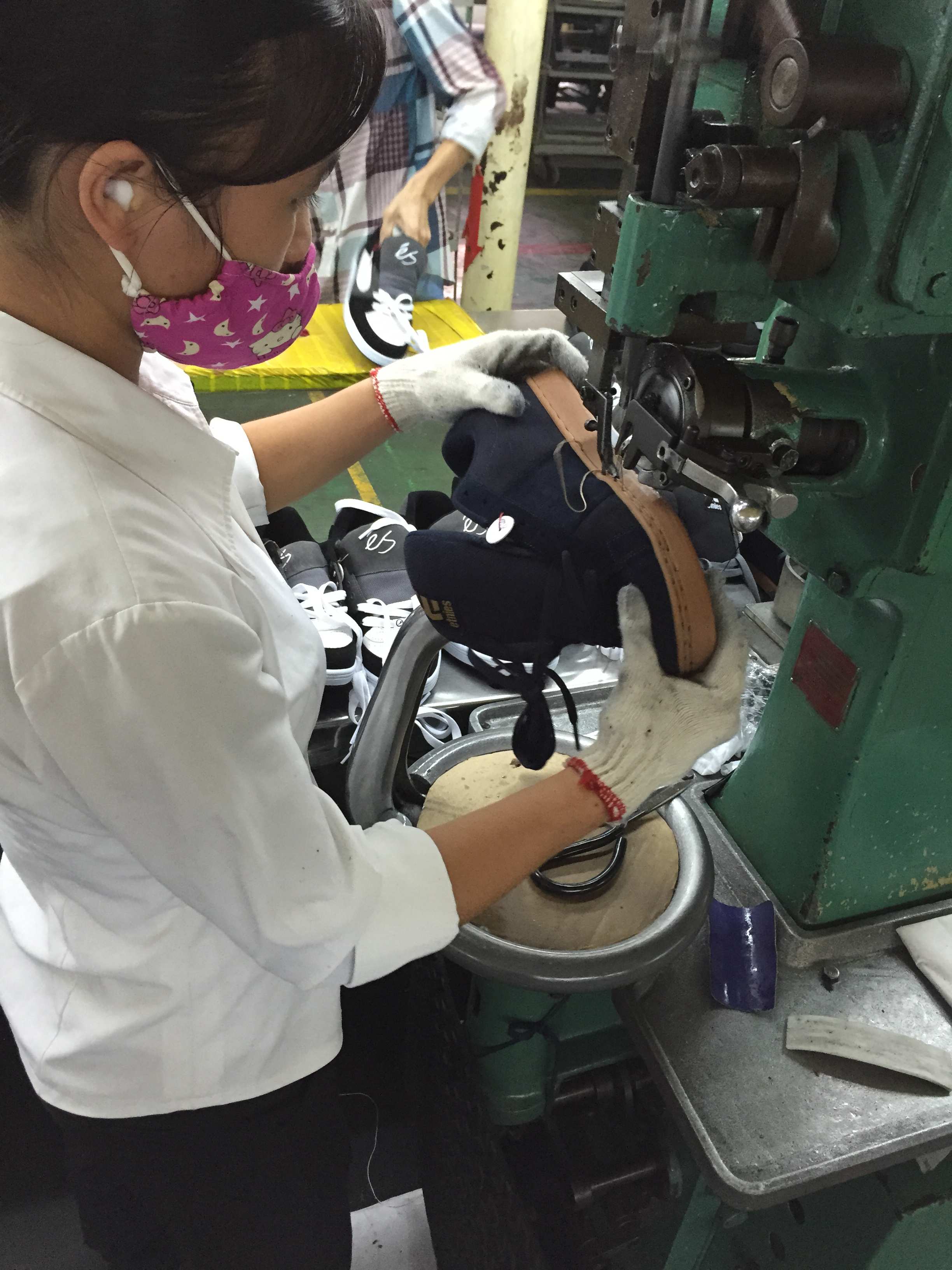 Sportshoes Factory Production