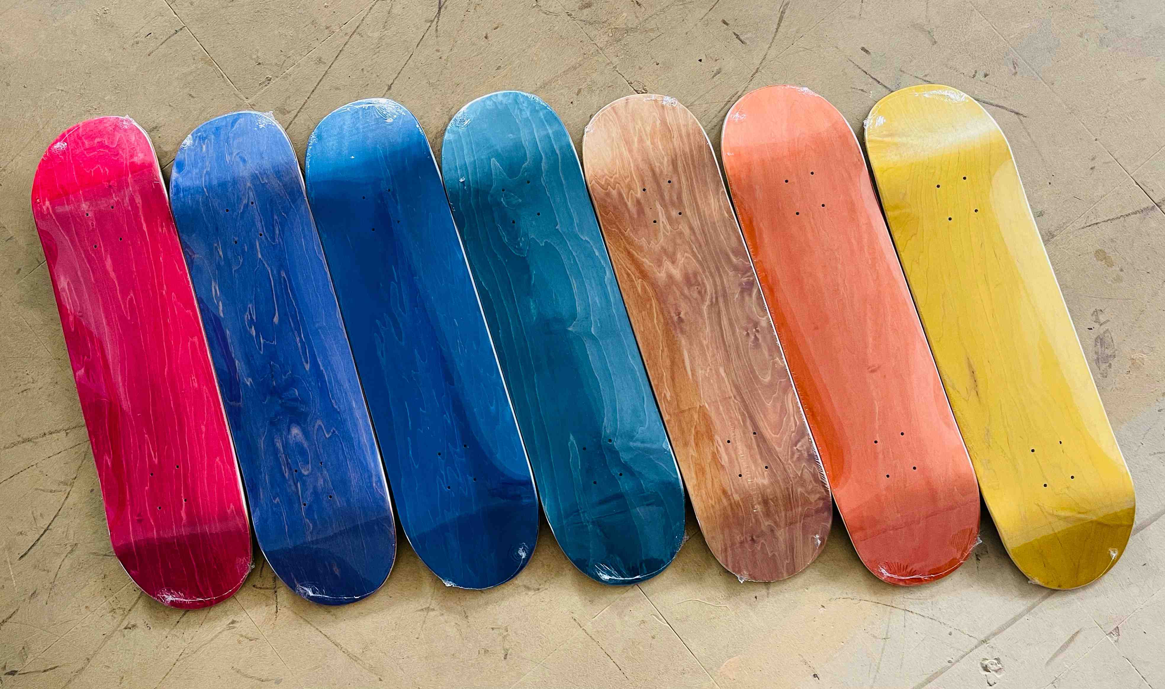 Skateboard Factory Production