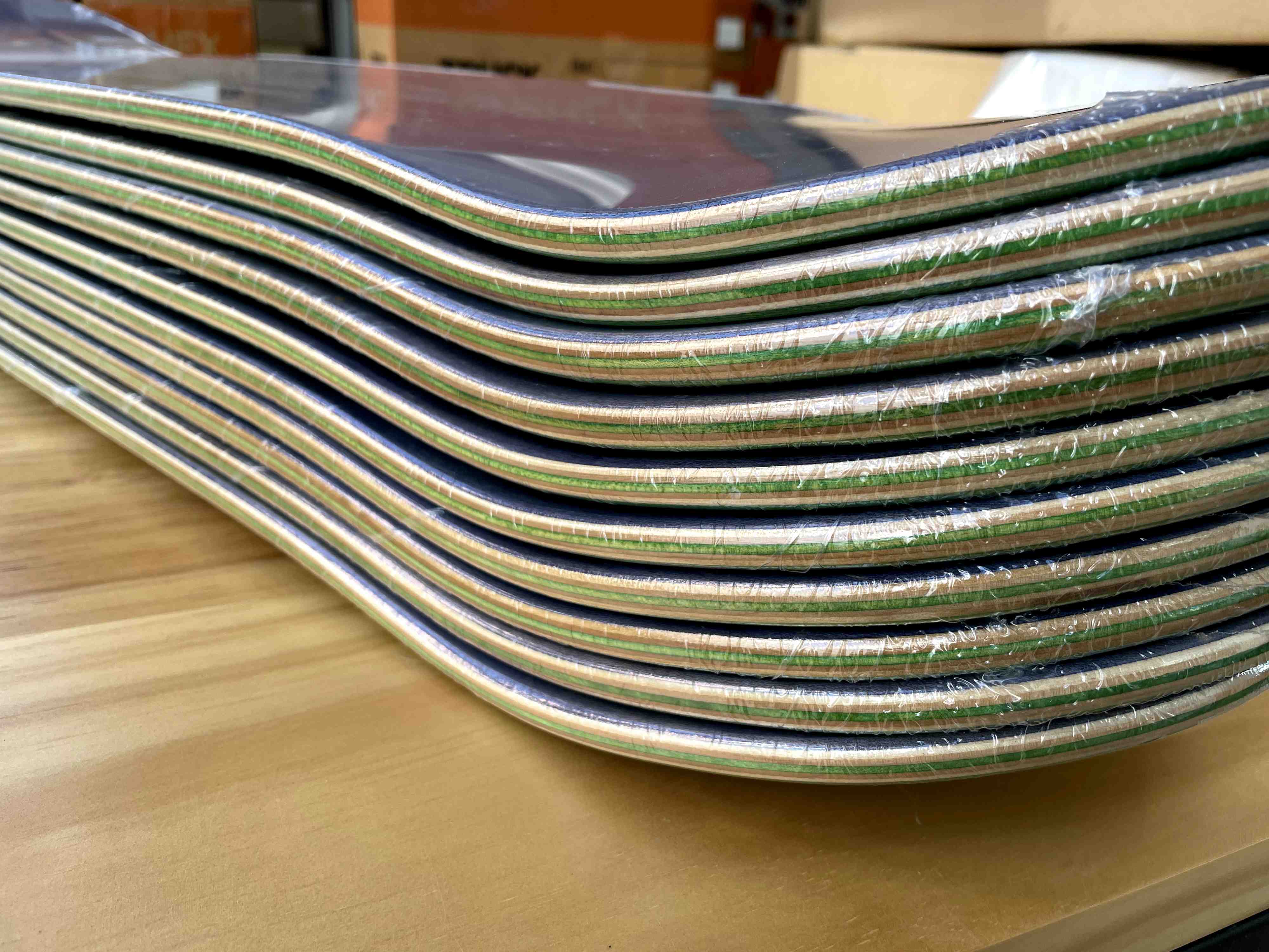 Skateboard Factory Production