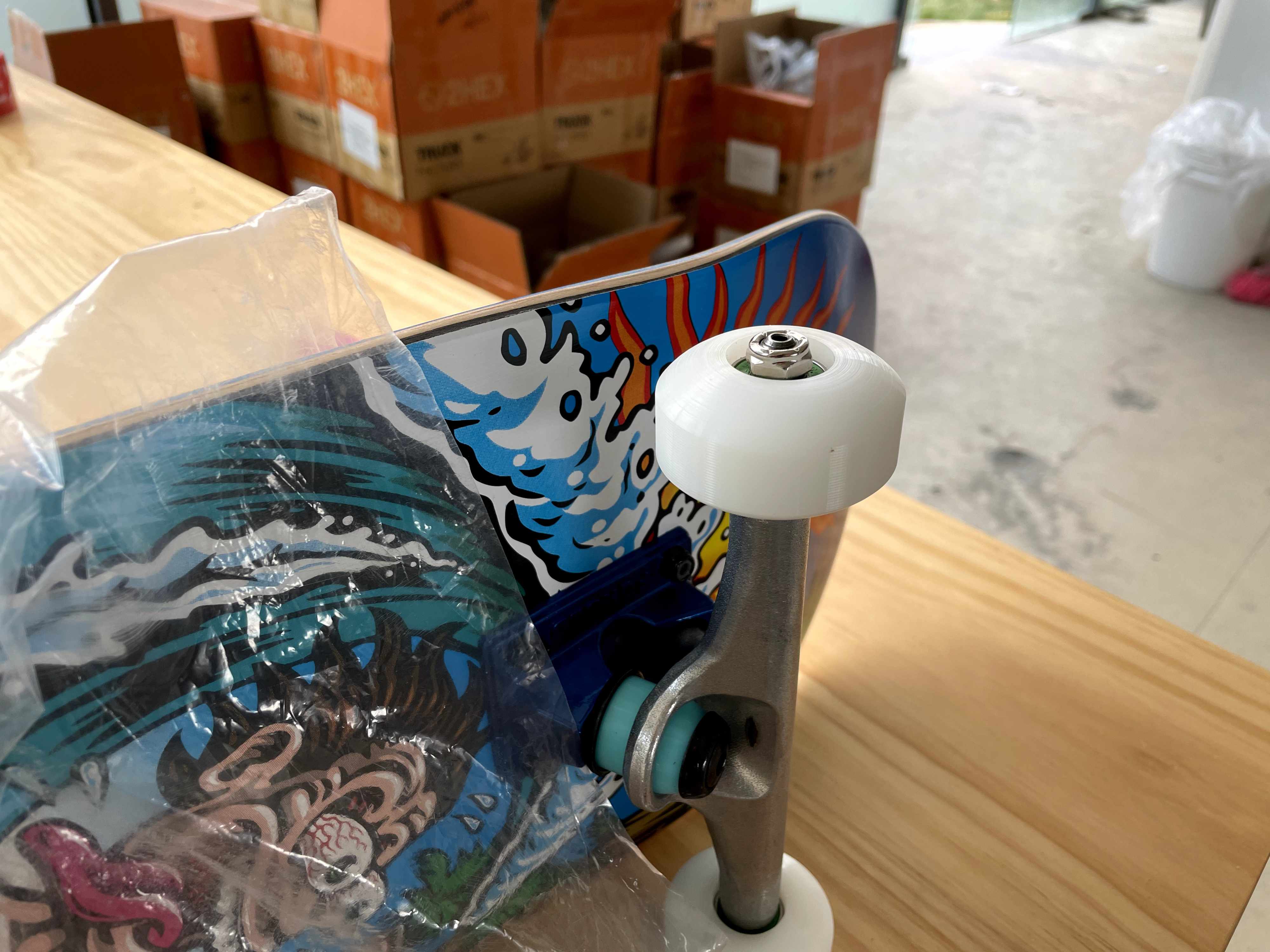 Skateboard Factory Production