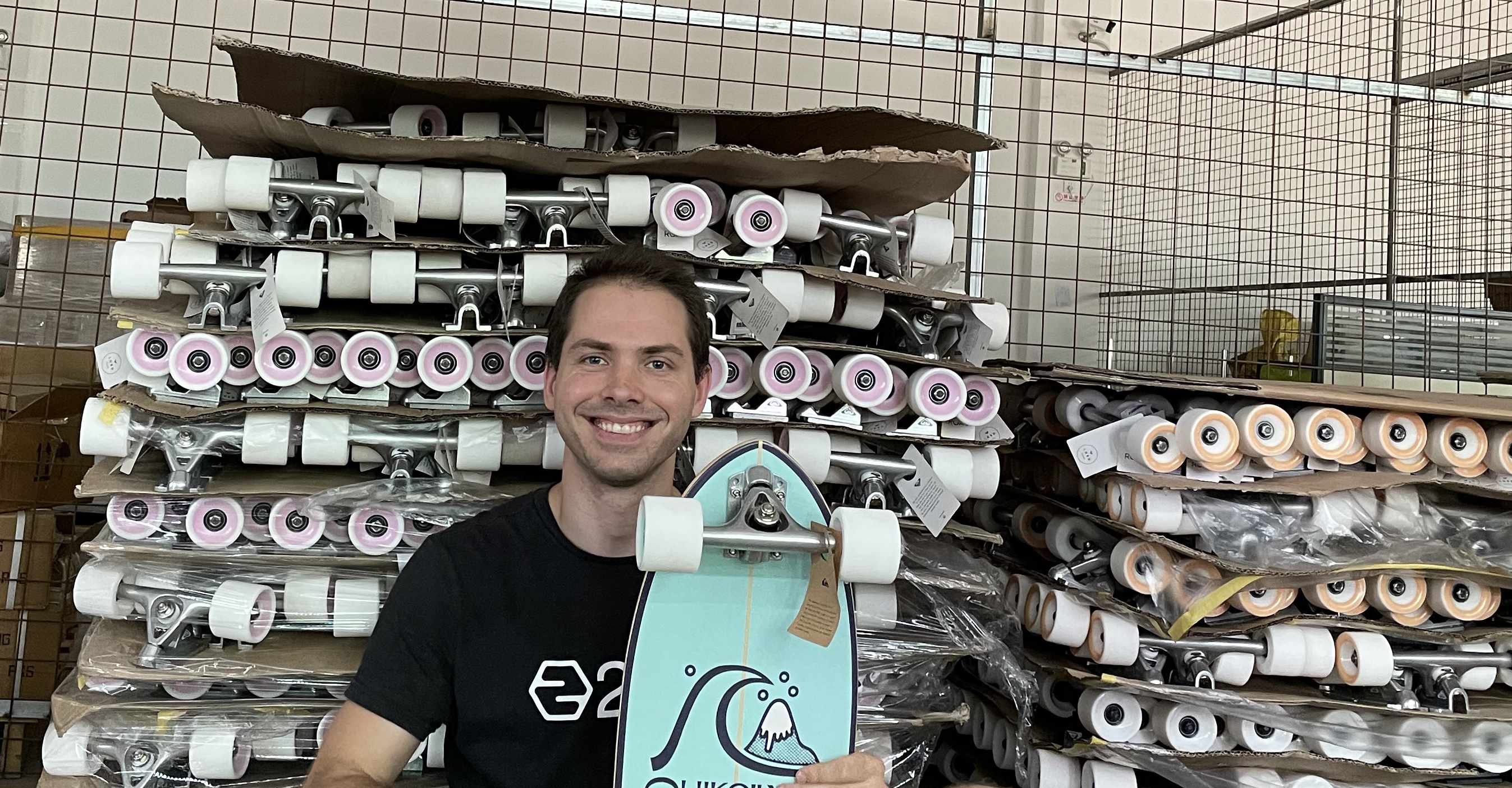 Skateboard Factory Production