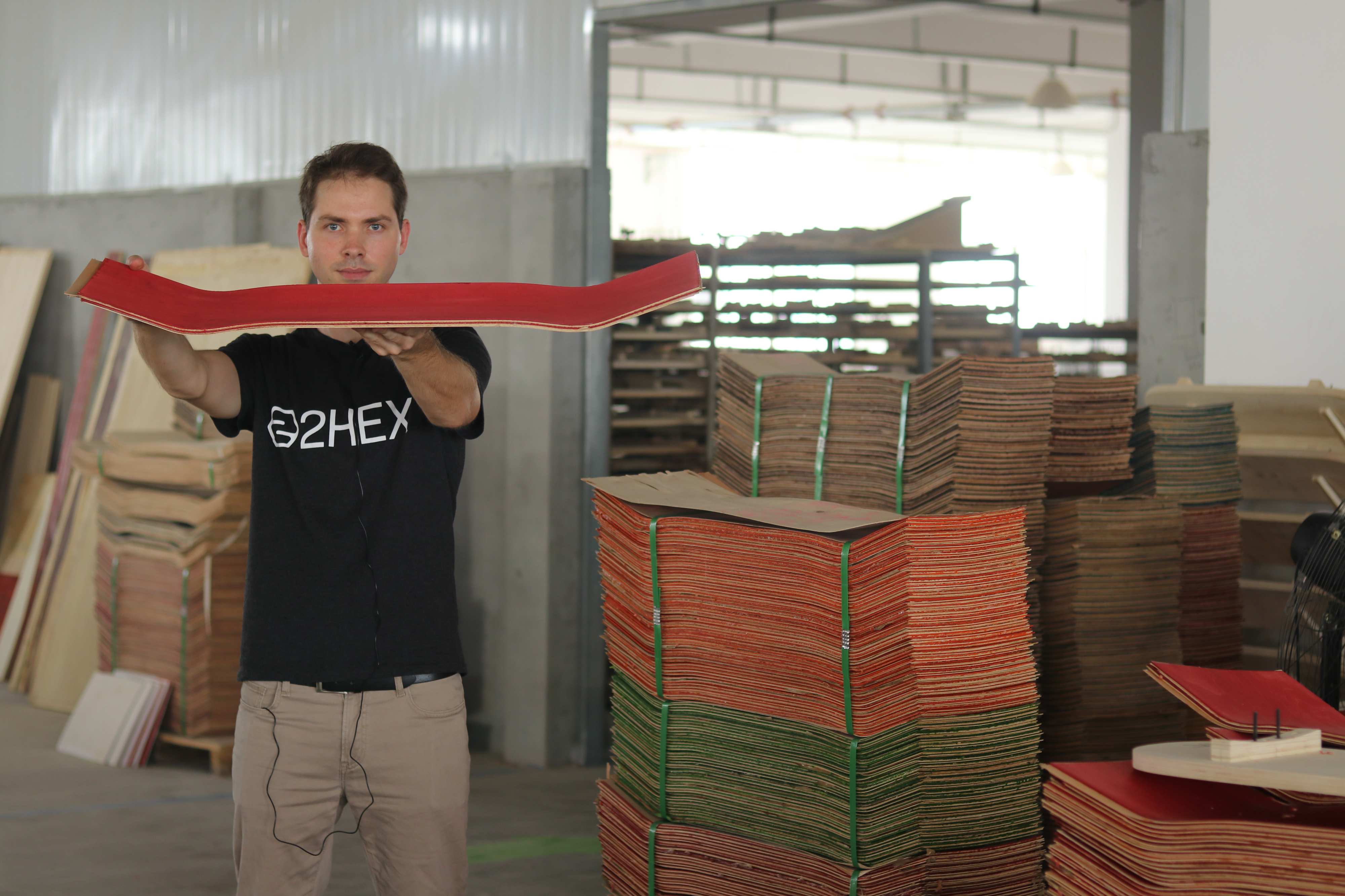 Skateboard Factory Production