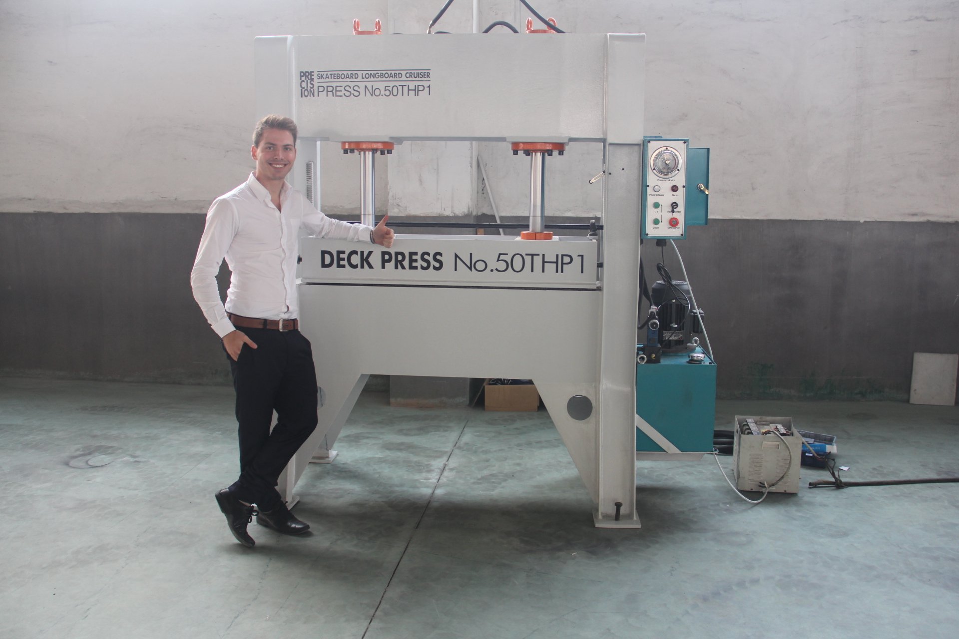 Skateboard Factory Production