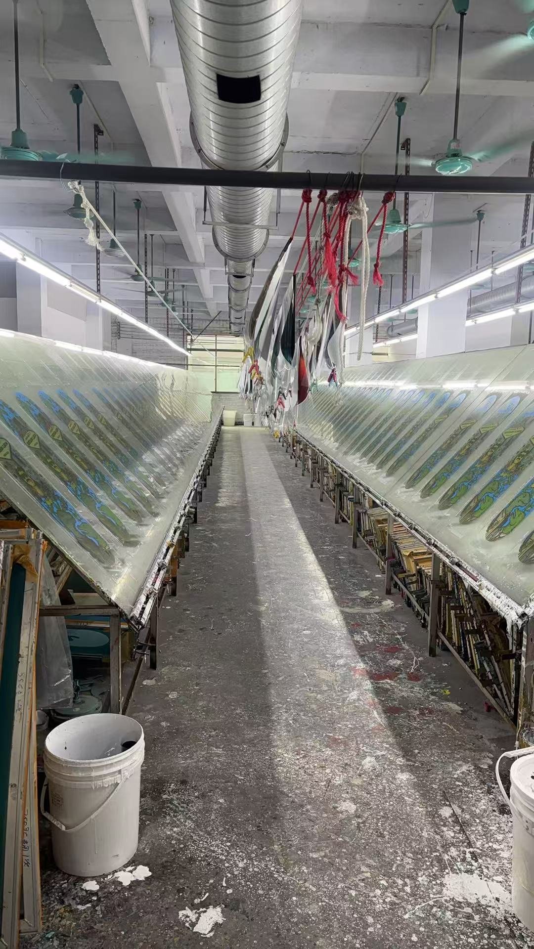 Skateboard Factory Production