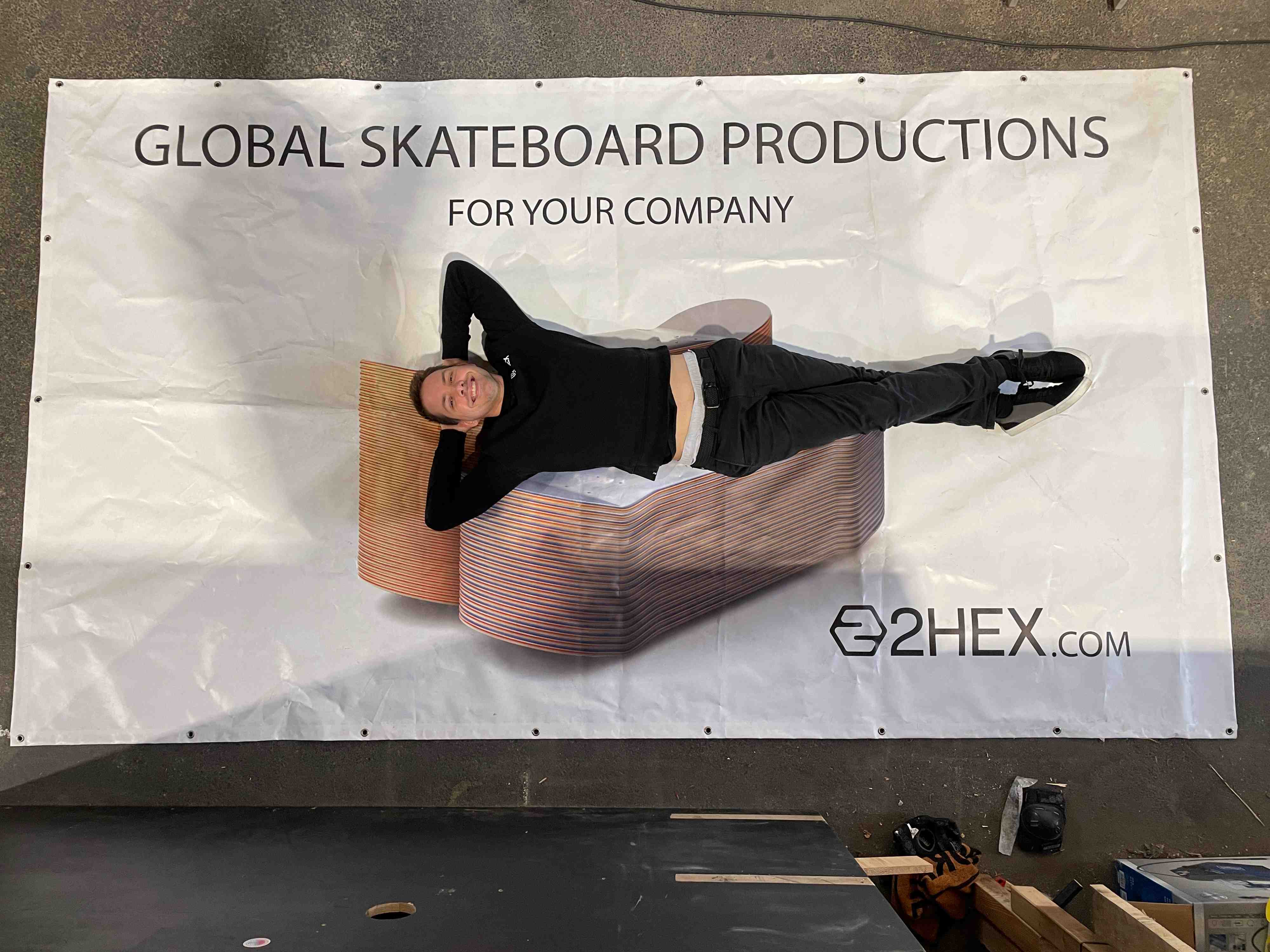2hex cofounder on 2hex banner