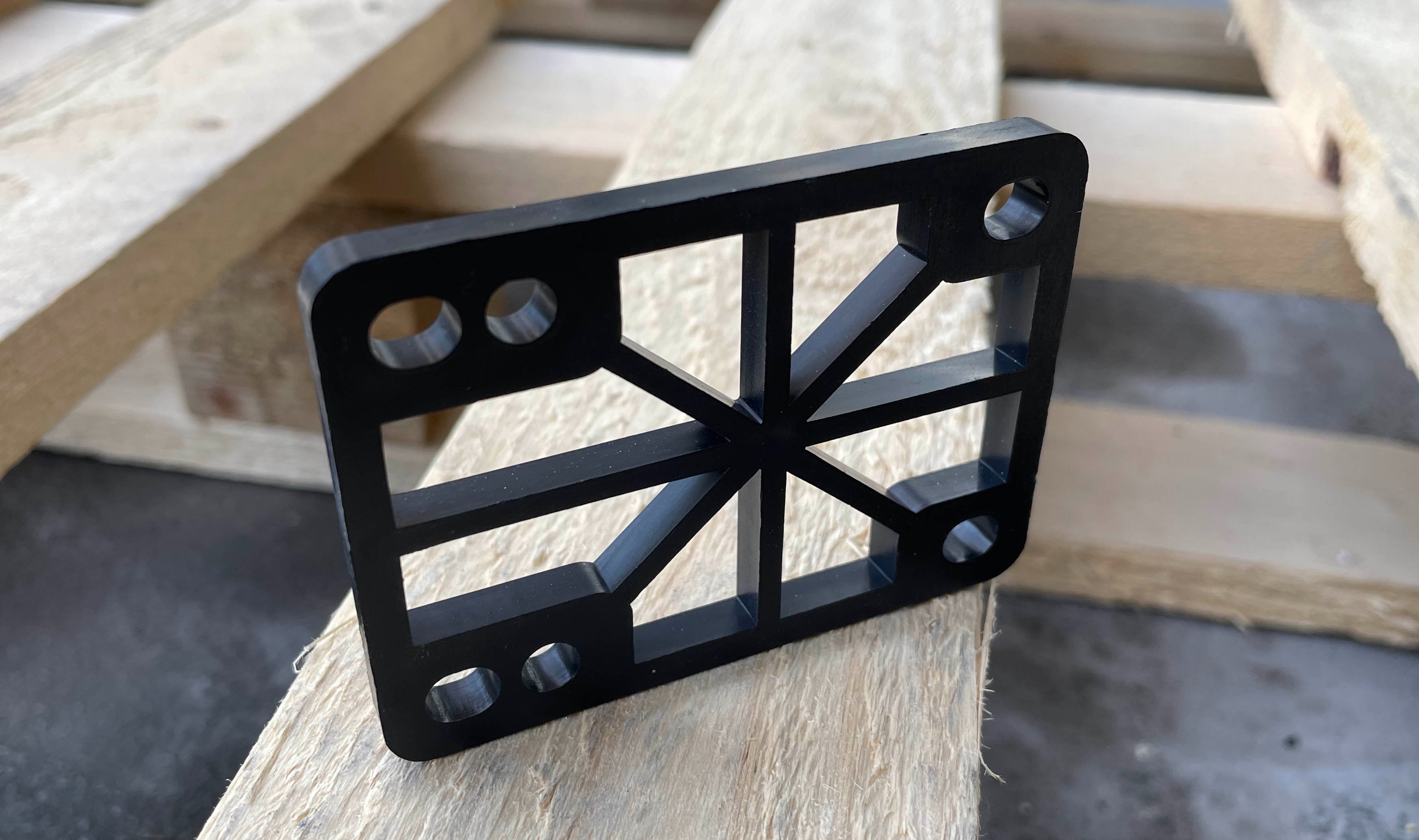 2hex 6mm riser pads