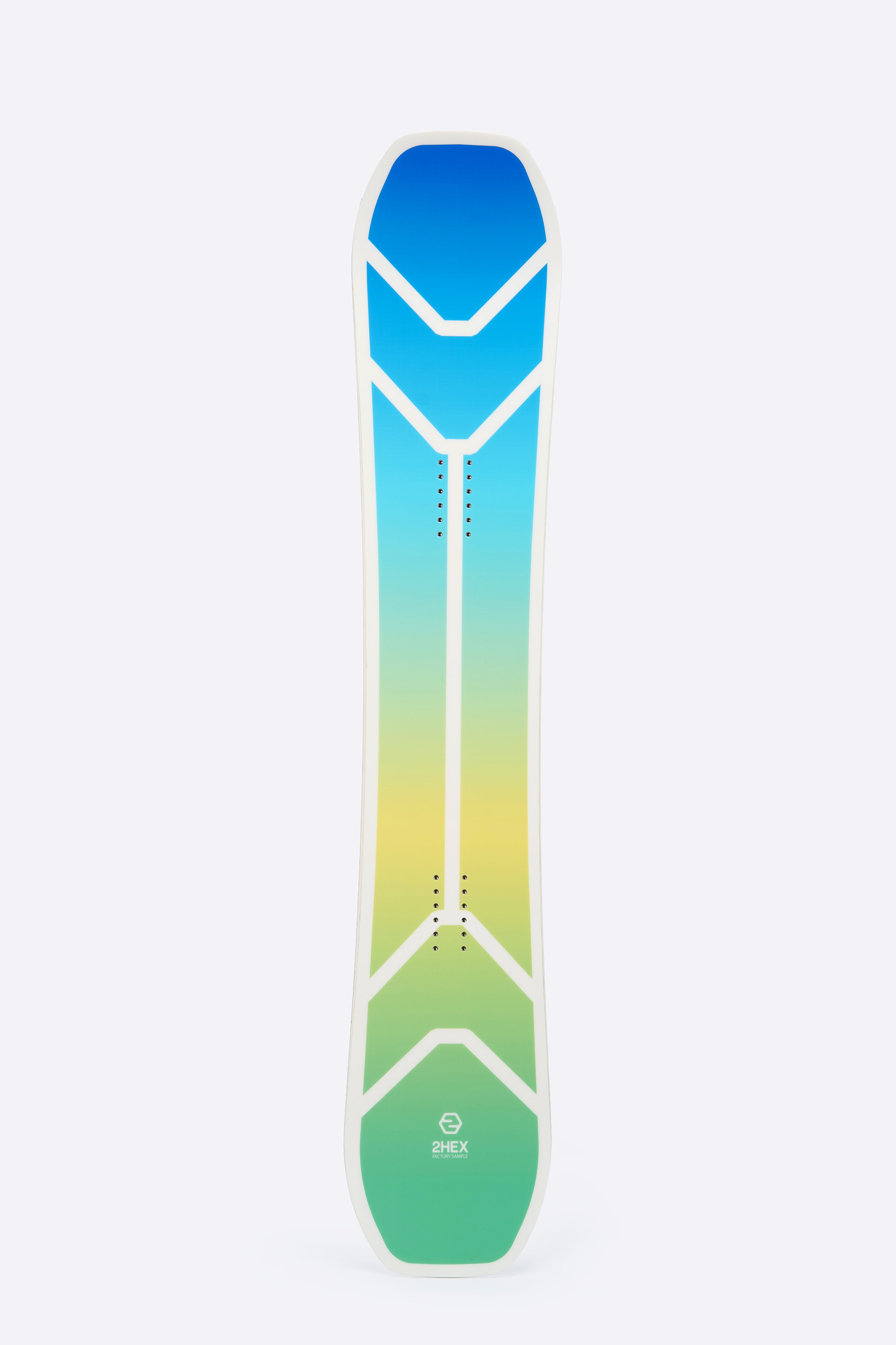 This is a full snowboard sample of our snowboard factory production. We've added a 2HEX sample print for you to see the print quality.