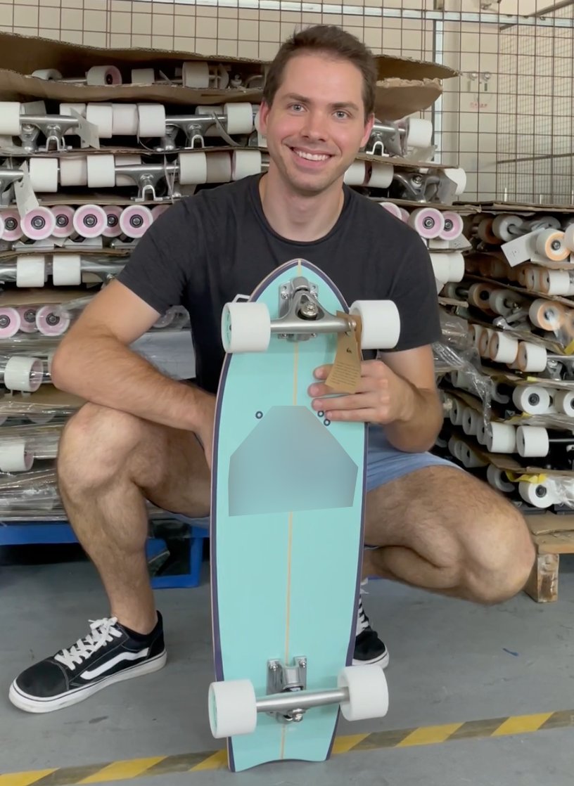 2hex finished skateboard completes production