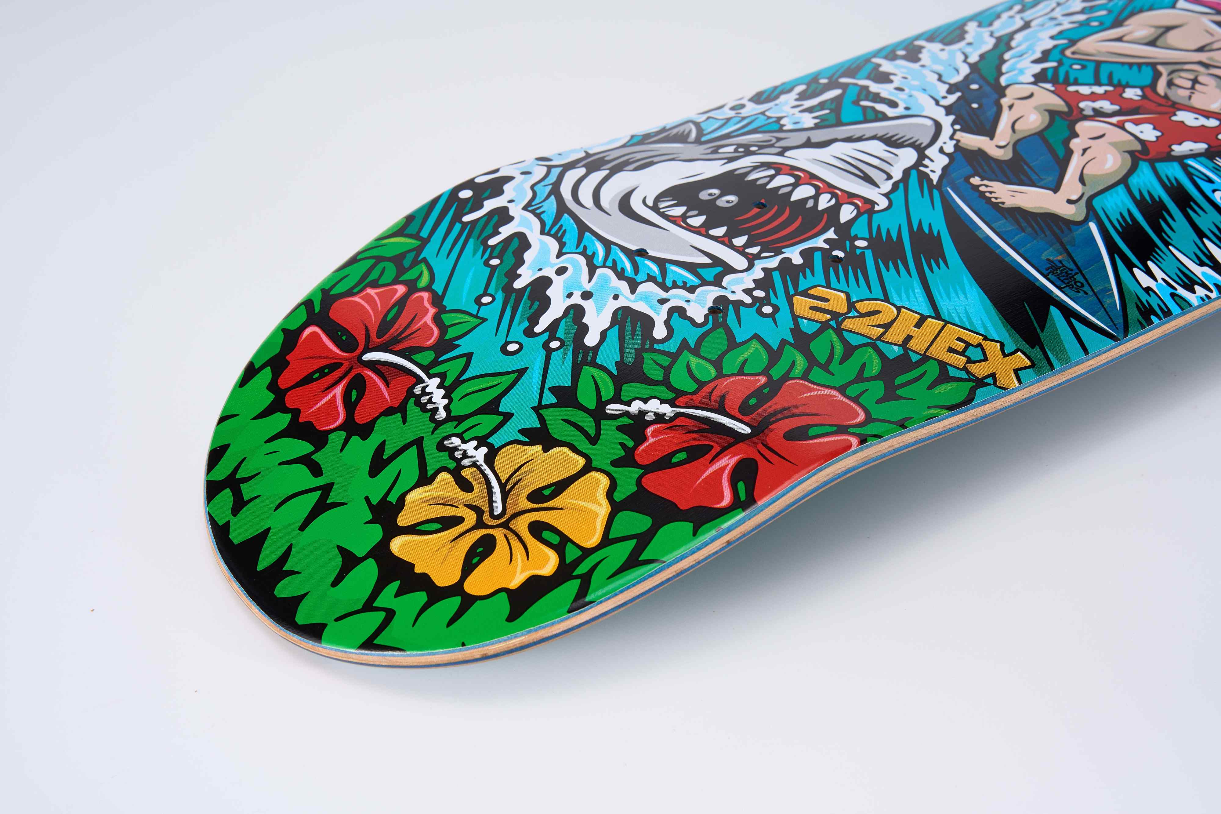2hex jimbo philips skateboard tail