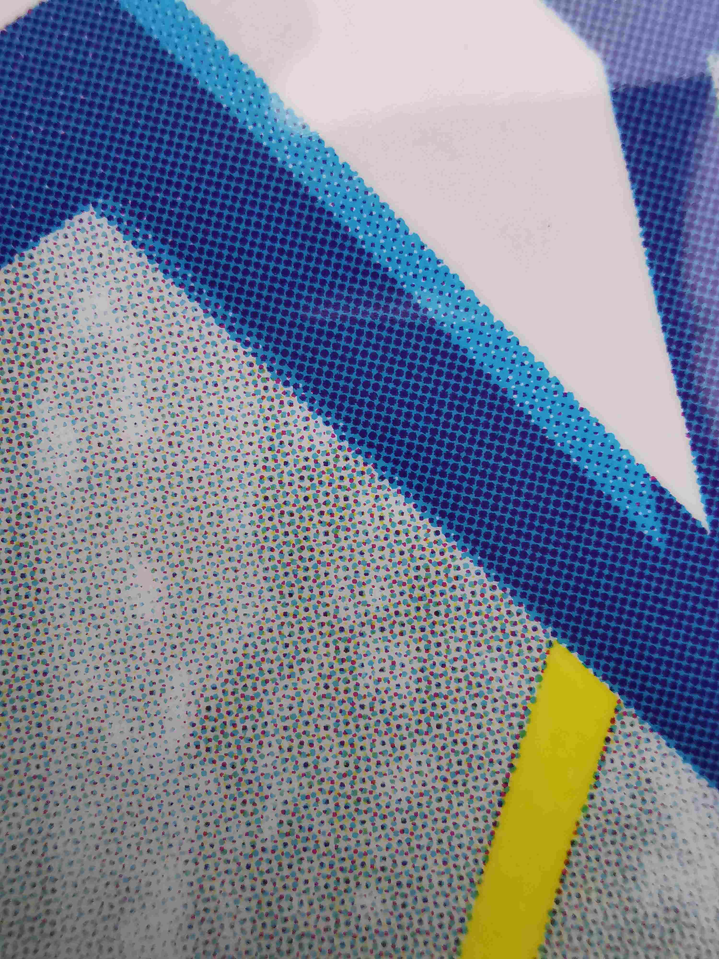 2hex CMYK screen printed heat transfer