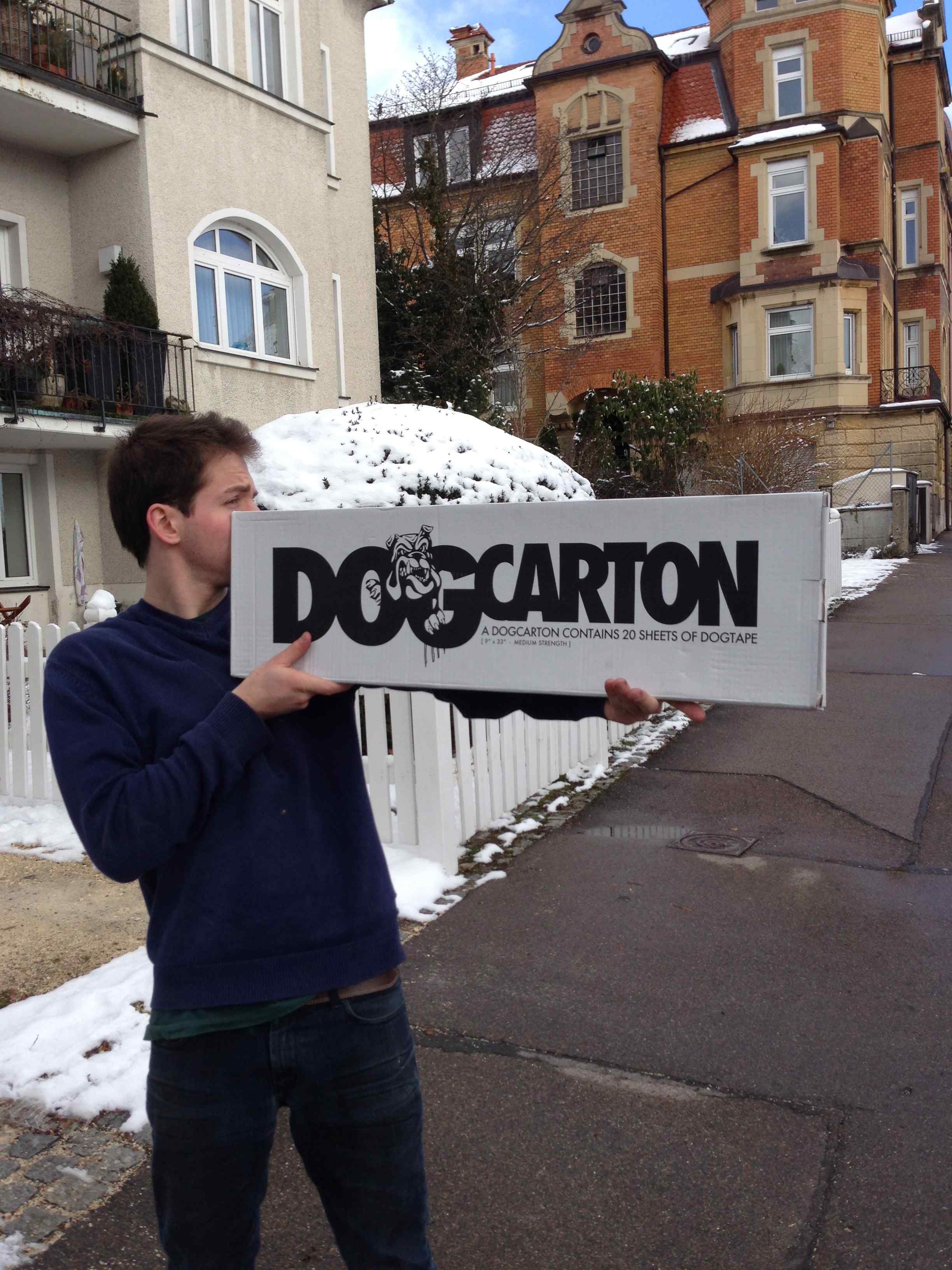 dog carton griptape