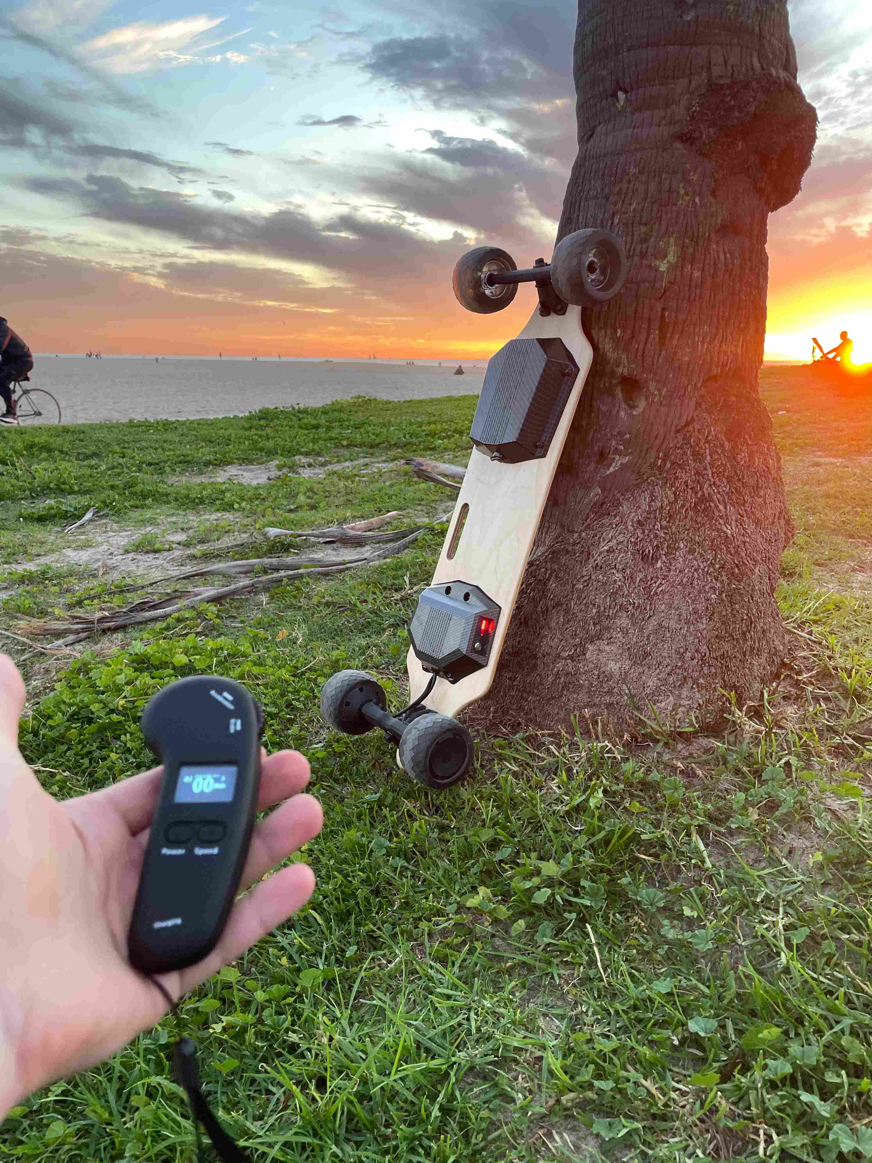 elecetric skateboard sample photo