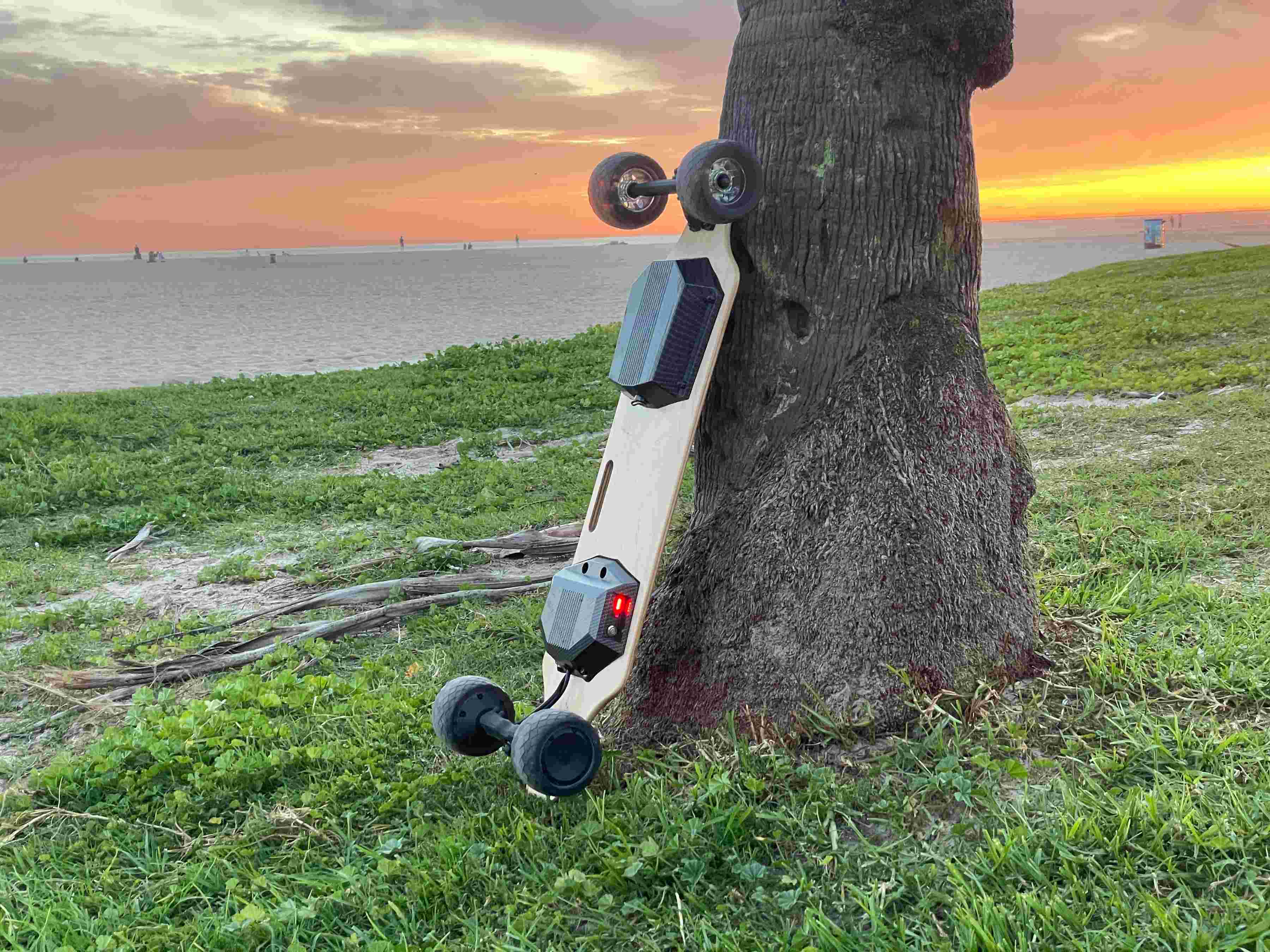 elecetric skateboard sample photo