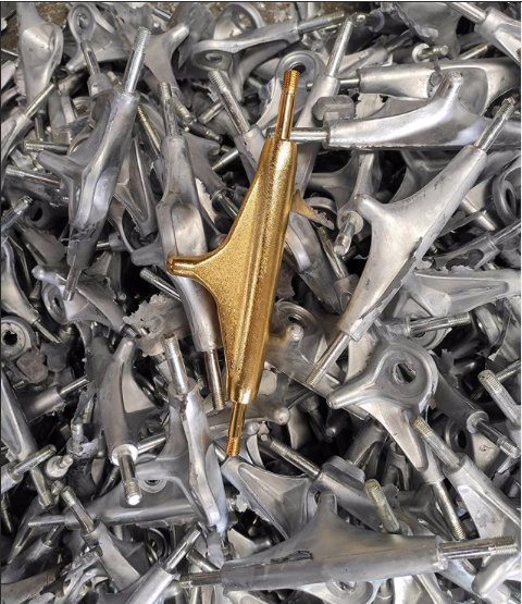 custom golden truck production