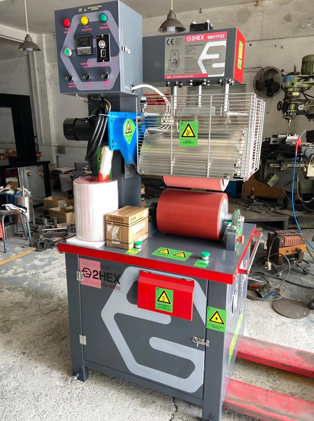 2hex heat transfer machine