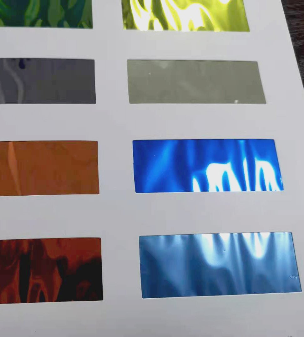 skateboard metallic heat transfer foils