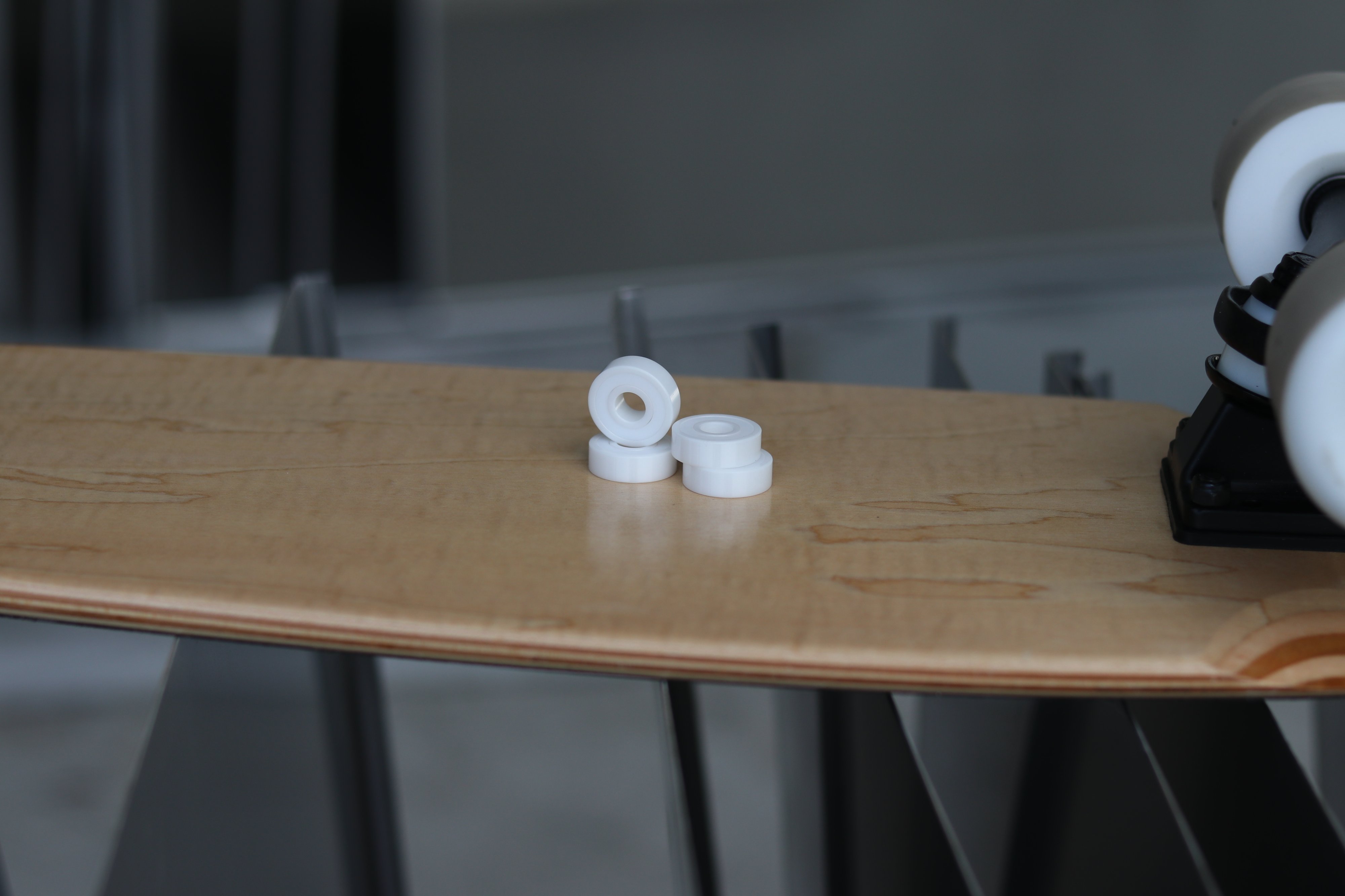 white 2hex bushing sample on a complete cruiser
