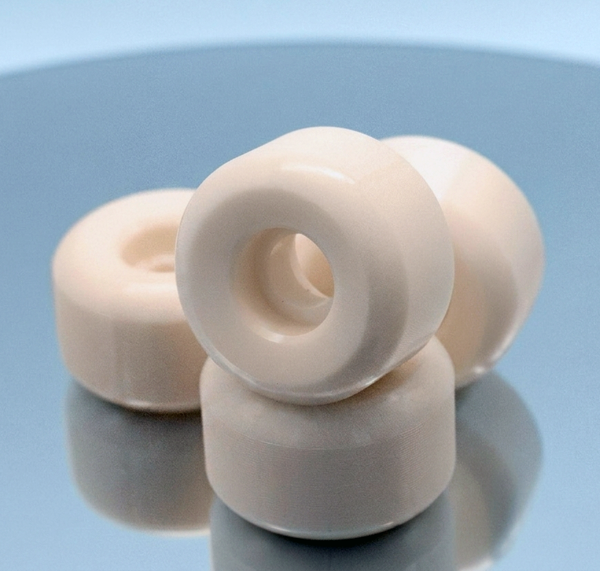 2HEX custom urethane skateboard wheels, colour-matched OEM production, alternative to PSStix BBS deck-only factories